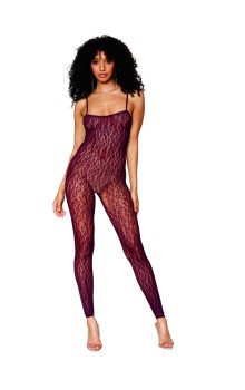 Dreamgirl - Women's Leopard fishnet catsuit bodystocking and matching shrug set. - DG0417