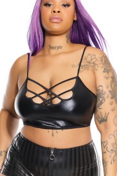 Coquette - Diva Wetlook Bralette  - CQ7236X