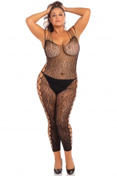 Rene Rofe - Animal Crotchless Bodystocking - RR7076X
