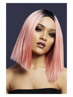 Fever - Fever Kylie Wig, Two Toned Blend, Coral Pink - FV72041