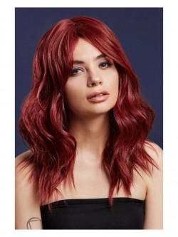 Fever - Fever Ashley Wig, Two Toned Blend, Ruby Red - FV72096