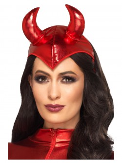 Fever - Fever Devil Headband, Red - FV49104