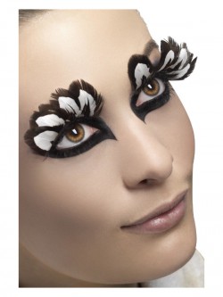 Fever - Eyelashes, Feather, Brown - FV24255