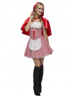 Fever - Fever Red Riding Hood Costume, Red - FV27043