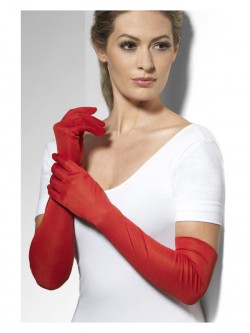 Fever - Gloves, Red - FV44038