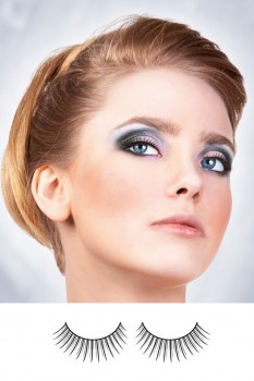 Baci Lingerie - Black Premium Eyelashes - BE666