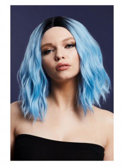 Fever - Fever Cara Wig, Two Toned Blend, Baby Blue - FV72029