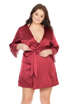 Coquette - Diva Satin Robe - CQ7224X