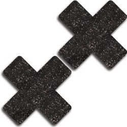 Glitter - Set of glitter cross pasties. - GL31509