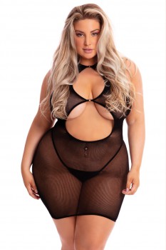 Pink Lipstick - Follow Me Mini Dress - PL25105X