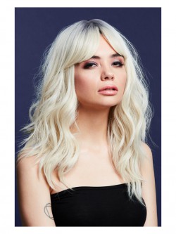 Fever - Fever Ashley Wig, Two Toned Blend, Ice Blonde - FV72079