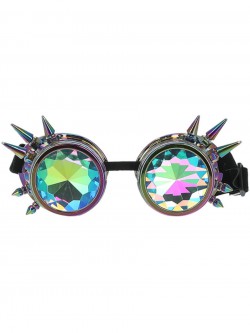 Fever - Fever Studded Rainbow Festival Goggles - FV53027