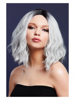 Fever - Fever Cara Wig, Two Toned Blend, Ice Silver - FV72031