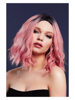 Fever - Fever Cara Wig, Two Toned Blend, Ash Pink - FV72034