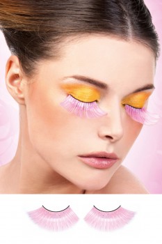 Baci Lingerie - Pink Glitter Eyelashes - BE520