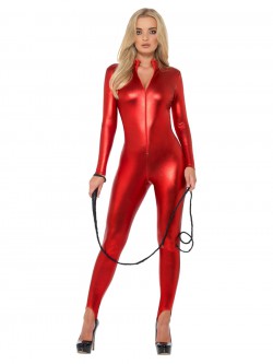 Fever - Fever Miss Whiplash Costume, Red - FV48688