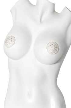 Coquette - Pasties - Pearl And Rhinestone - CQ7256