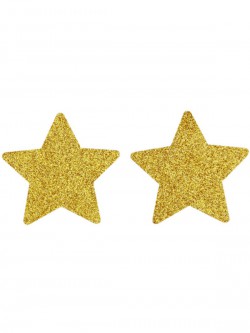 Fever - Fever Glitter Star Nipple Pasties - FV20788