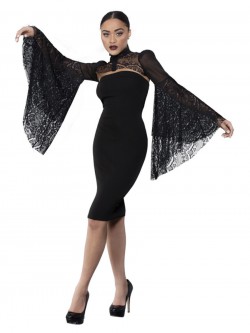Fever - Fever Deluxe Gothic Sleeve Shawl  - FV11959