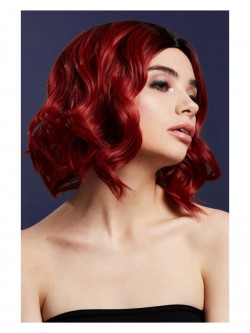 Fever - Fever Kourtney Wig, Two Toned Blend, Ruby Red - FV72039