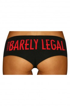 Hustler - Hustler Screen Print Panties - Barely Legal - HSP-06