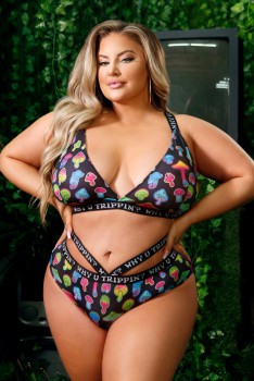 Fantasy Lingerie - Why U Trippin' Bralette & Panty - FL-AF960X