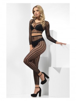 Fever - Fence Net Set, Black - FV48695