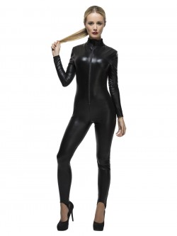 Fever - Fever Miss Whiplash Costume, Black - FV28629