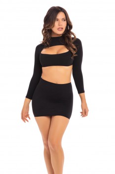 Pink Lipstick - Stop & Stare 2Pc Skirt Set - PL27036