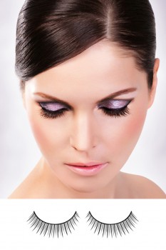 Baci Lingerie - Black Premium Eyelashes - BE690