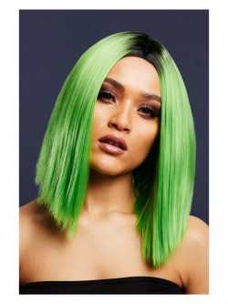 Fever - Fever Kylie Wig, Two Toned Blend, Lime Green - FV72063