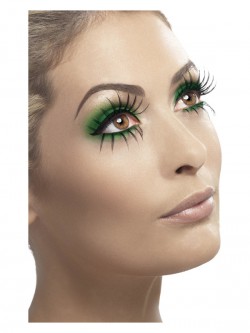Fever - Eyelashes, Top and Bottom Set, Long, Black - FV34537