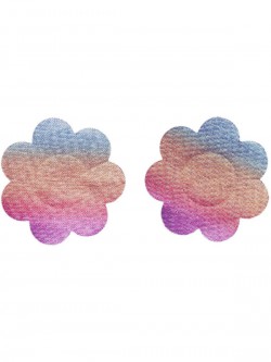 Fever - Fever Irridecent Rainbow Flower Nipple Pasties - FV20001
