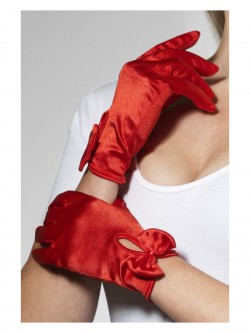 Fever - Gloves, Short, Red - FV43173