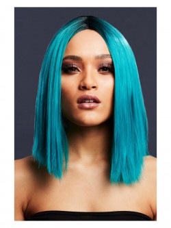 Fever - Fever Kylie Wig, Two Toned Blend, Teal - FV72049